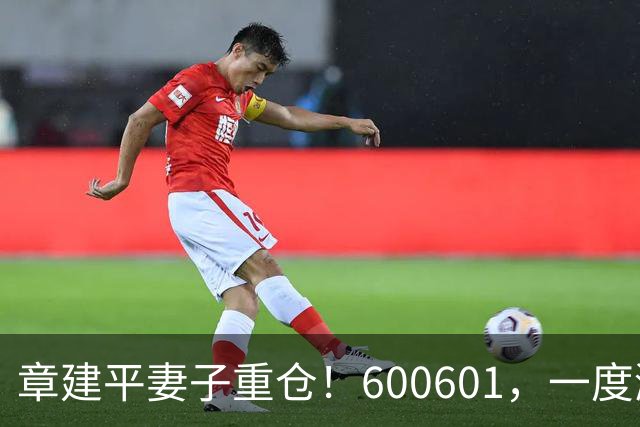 章建平妻子重仓！600601，一度涨停