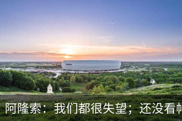 阿隆索：我们都很失望；还没看帕尔默两次染黄的情况